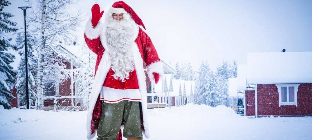 FINLANDIA: zorza polarna i Święty Mikołaj