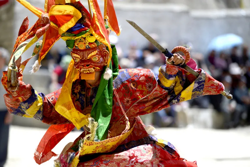 Mask Dance Ladakh - INDIE - Ladakh – Kaszmir: wyprawa na Festiwal Hemis Tsechu